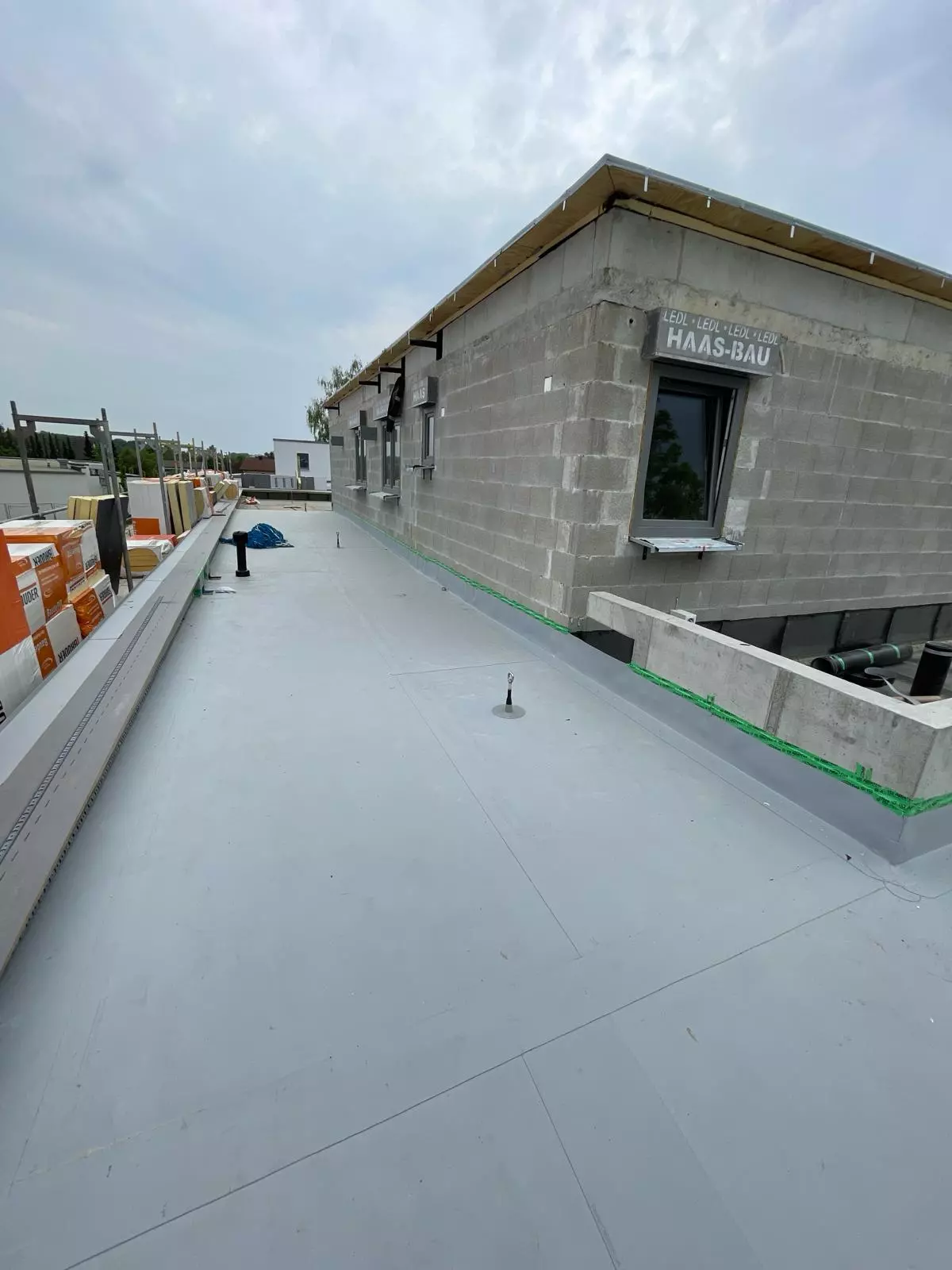 Kunststoffdachbahnen