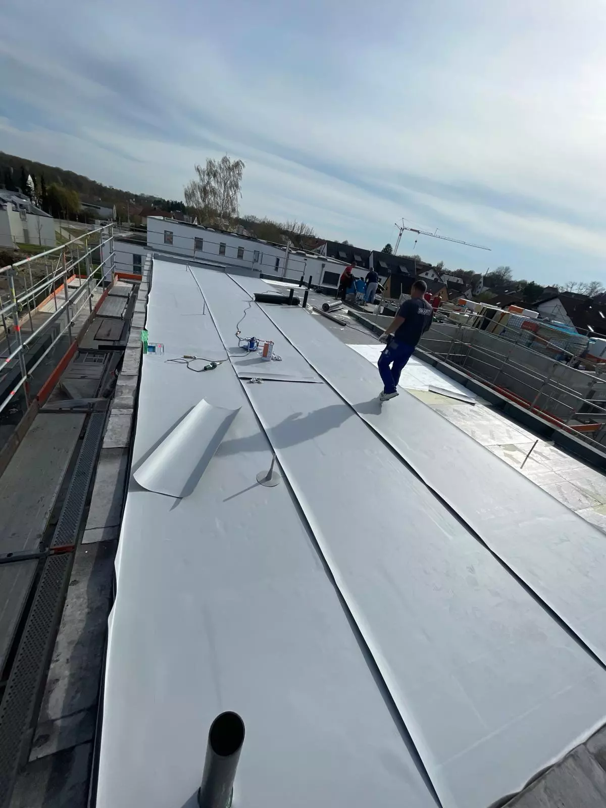 Kunststoffdachbahnen